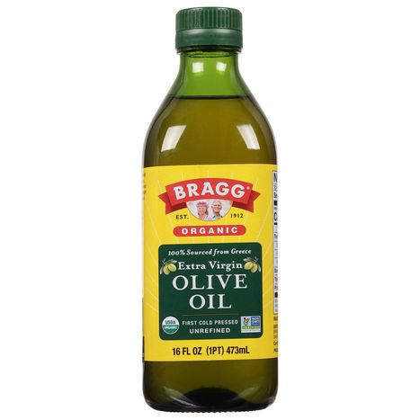 Bragg Olive Oil, Organic, Extra Virgin, Unrefined - 16 Fluid Ounces