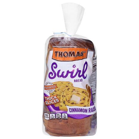 Thomas' Swirl Cinnamon Raisin Bread - 1 Pound