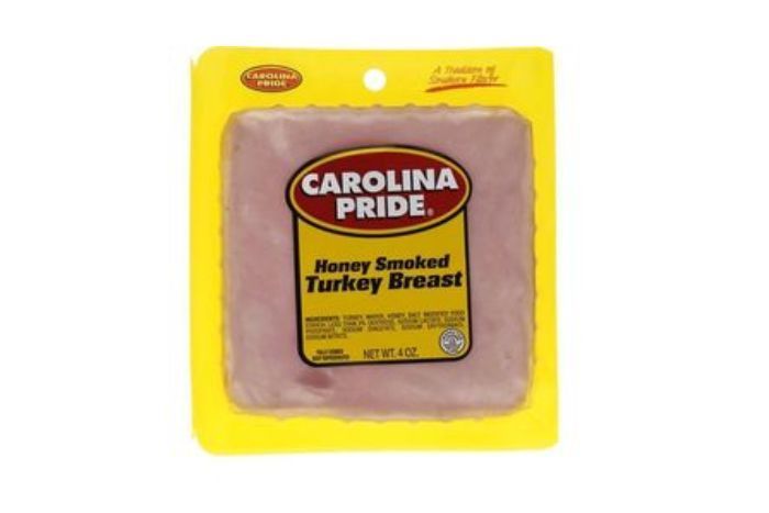 Carolina Pride Honey Smoked Turkey Breast - 4 Ounces