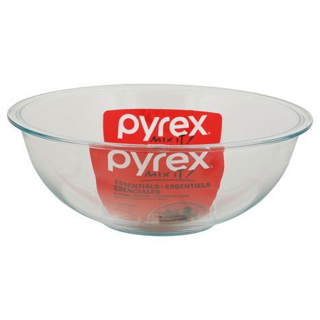Pyrex Mixing Bowl, Glass, 4 Quart - 1 Bowl