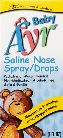 Ayr Nose Spray/Drops, Saline - 1 Fluid Ounce