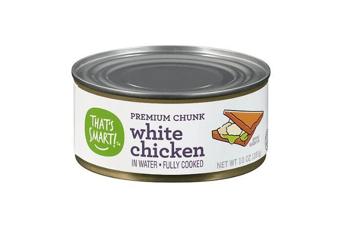 That's Smart White Chicken, Premium Chunk, In Water - 10 Ounces