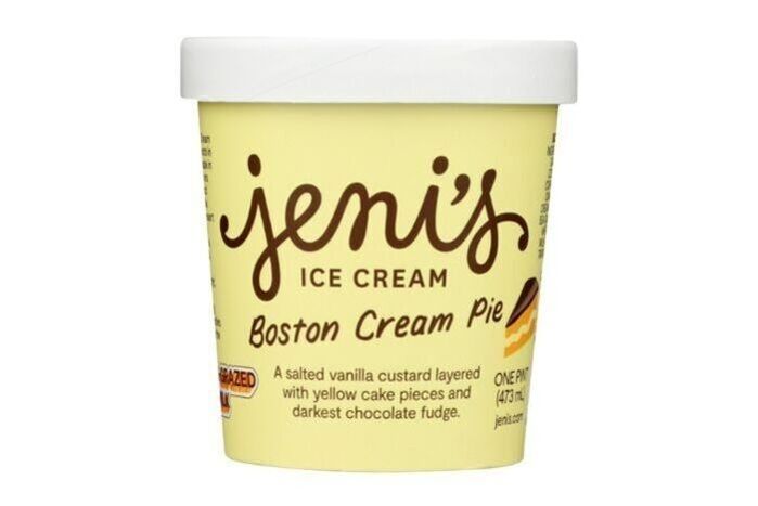 Jeni's - Boston Cream Pie Ice Cream (1 Pint)