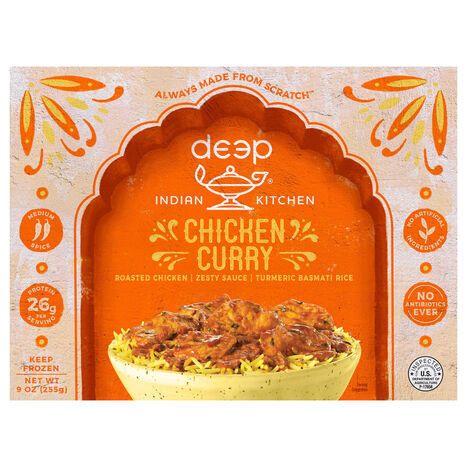 Deep Indian Kitchen Medium Spice Chicken Curry - 9 Ounces