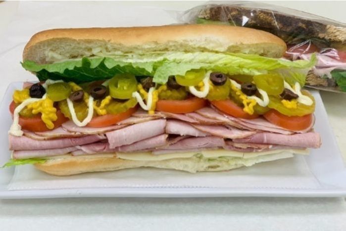 Custom Ham and Bacon Sandwich, Large