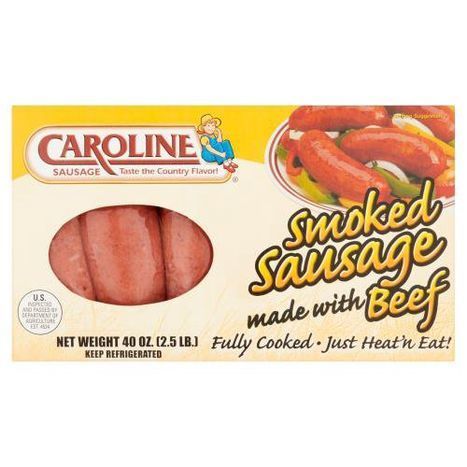 Caroline Smoked Mild Beef Sausage