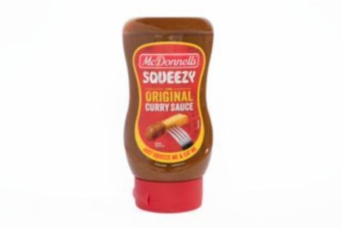 McDonnells Squeezy Original Curry Sauce - 350 Grams