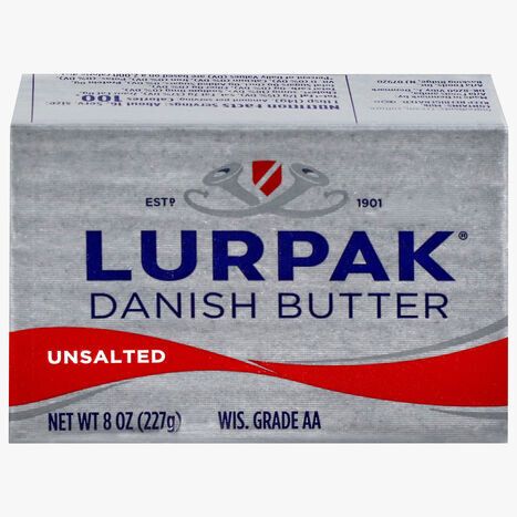 Lurpak Danish Unsalted Butter - 8 Ounces