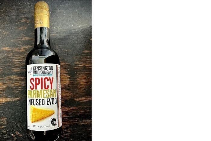 Kensington Food Co. Spicy Parmesan & Garlic Infused EVOO - 375ML