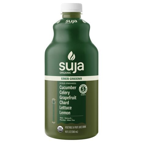 Suja Organic Uber Greens Vegetable & Fruit Juice Drink - 46 Fluid Ounces