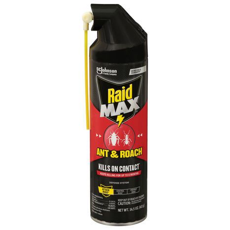 Raid Max Ant & Roach Defense System - 14.5 Ounces