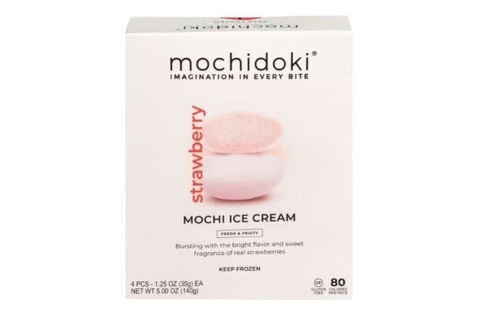 Mochidoki - Strawberry Mochi Ice Cream (4pcs - 5oz)