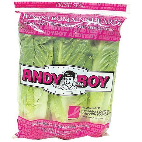 Buy Andy Boy Romaine Hearts Lettuce - 3 Pack Online | Mercato