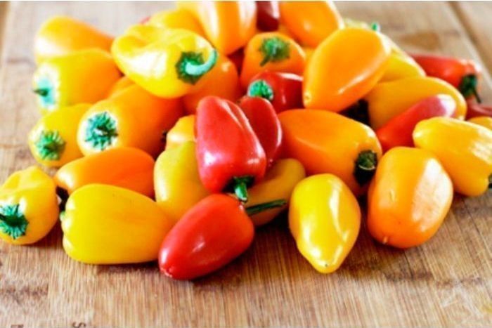 Local Sweet Mini Mix Peppers - 1 Pound