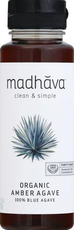 Madhava Amber Agave, Organic - 11.75 Ounces