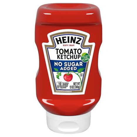 Heinz No Sugar Added Tomato Ketchup - 13 Ounces