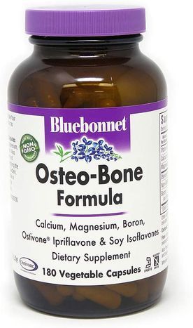 Bluebonnet Osteo-Bone Formula Vegetarian Capsules - 180 Count