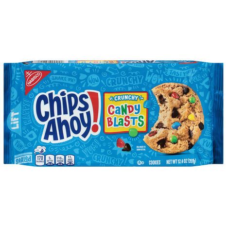 Chips Ahoy! Crunchy Candy Blasts Cookies - 12.4 Ounces