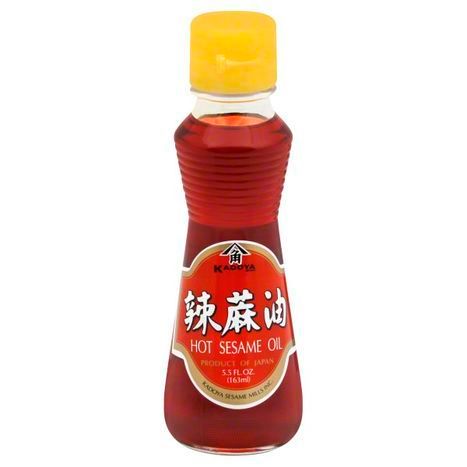 Kadoya Sesame Oil, Hot - 5.5 Ounces