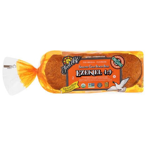 Food for Life Flourless Sprouted Grain The Original Burger Buns - 16 Ounces