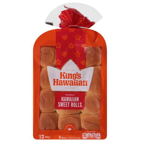 King's Hawaiian Hawaiian Original Sweet Rolls - 12 Rolls