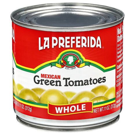 La Preferida Whole Mexican Green Tomatoes - 11 Ounces