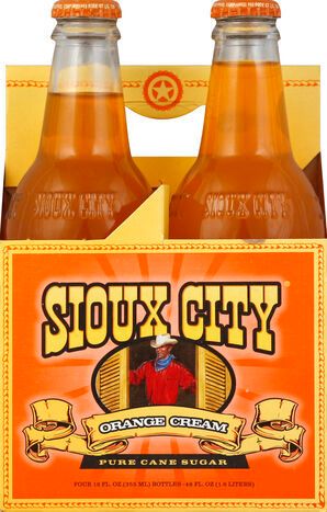 Sioux City Orange Cream - 4 x 12 Ounces