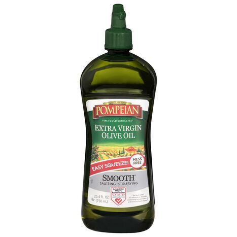 Pompeian Smooth Extra Virgin Olive Oil - 25.4 Fluid Ounces