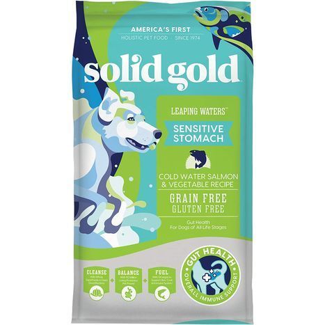Solid Gold Leaping Waters Dog Food - 64 Ounces