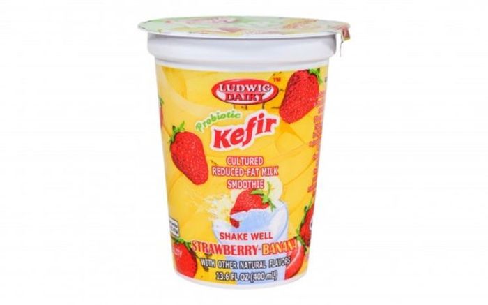 Ludwig Dairy Strawberry Banana Kefir - 13.6 Ounces