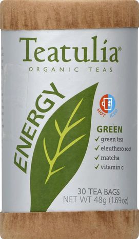 Teatulia Green Tea, Bags - 30 Tea Bags
