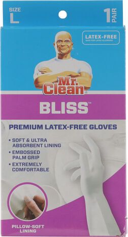 Mr. Clean Premium Latex-Free Size L Gloves - 1 Pair