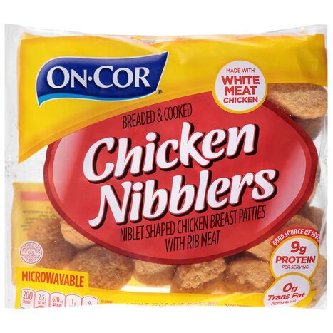 On-Cor Breaded & Cooked Chicken Nibblers - 27 Ounces