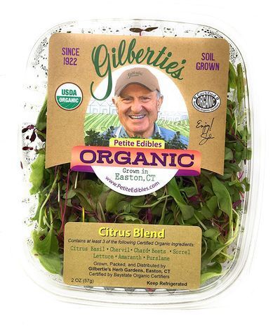 Gilberties Herb Garden Organic Petite Edibles Citrus Blend - 2 Ounces