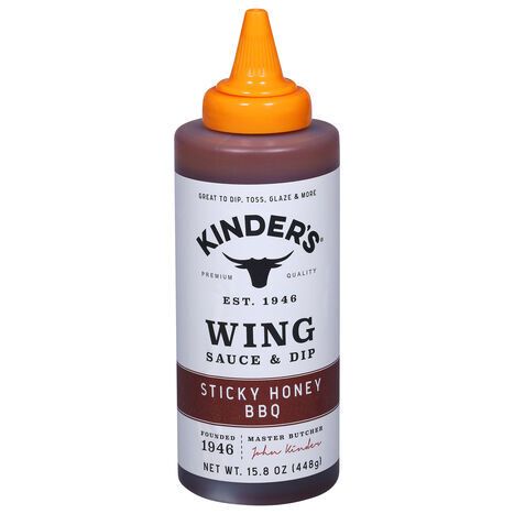 Kinder's Sticky Honey BBQ Wing Sauce & Dip - 15.8 Ounces