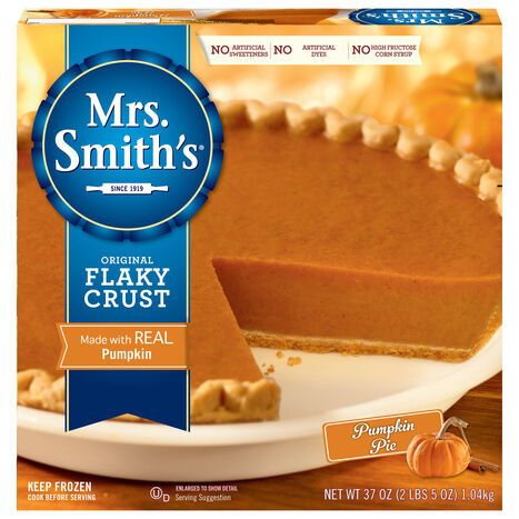 Mrs. Smith's Original Flaky Crust Pumpkin Pie - 37 Ounces