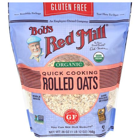 Bob's Red Mill Organic Quick Cooking Oats - 28 Ounces