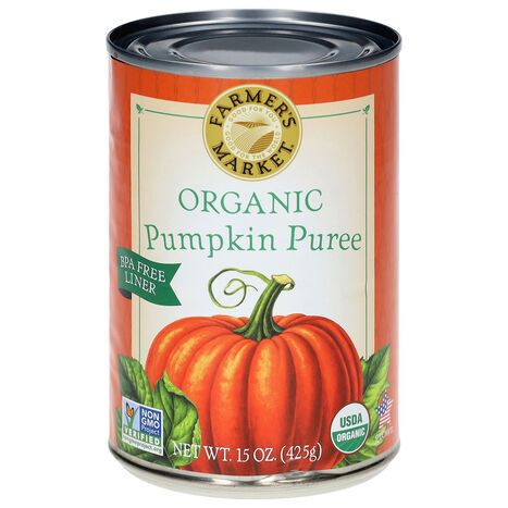 Farmer's Market Organic Pumpkin Puree - 15 Ounces