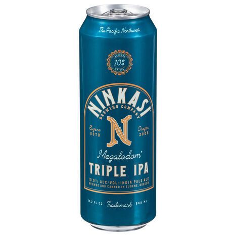 Ninkasi Brewing Company Triple IPA Megalodom Beer - 19.2 Fluid Ounces