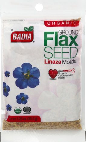 Badia Flax Seed, Organic, Ground - 1.25 Ounces