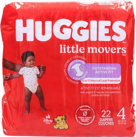 Huggies Disney Baby Size 4 Diapers (22-37 lb (10-17 kg)) - 22 Diapers