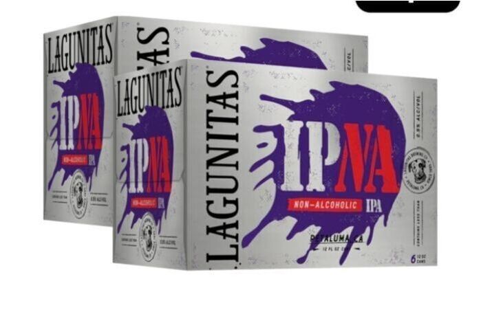 Lagunitas - Hazy IPNA Non Alcoholic Beer - 12oz Can (12pk)