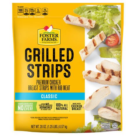 Foster Farms Classic Grilled Strips - 20 Ounces