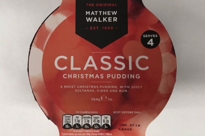 Matthew Walker Classic Christmas Pudding (Serves 4)