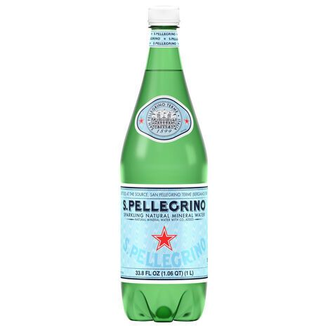 S.Pellegrino Sparkling Natural Mineral Water - 33.8 Fluid Ounces
