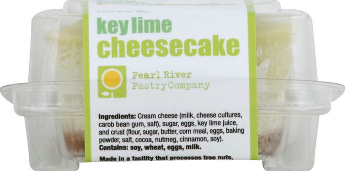 Pearl River Pastry Cheesecake, Key Lime - 3.2 Ounces
