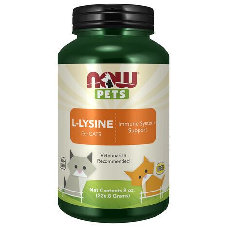 NOW L-Lysine for Cats - 8 Ounces