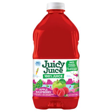 Juicy Juice Apple Raspberry Juice - 64 Fluid Ounces