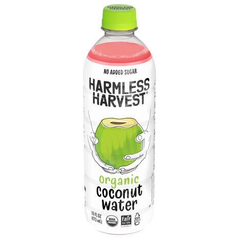 Harmless Harvest Organic Coconut Water - 16 Fluid Ounces