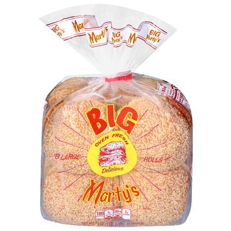 Martin's Oven Fresh Large Rolls - 8 Rolls
